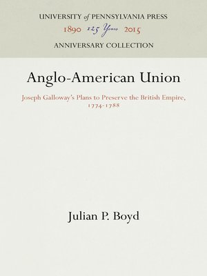 cover image of Anglo-American Union